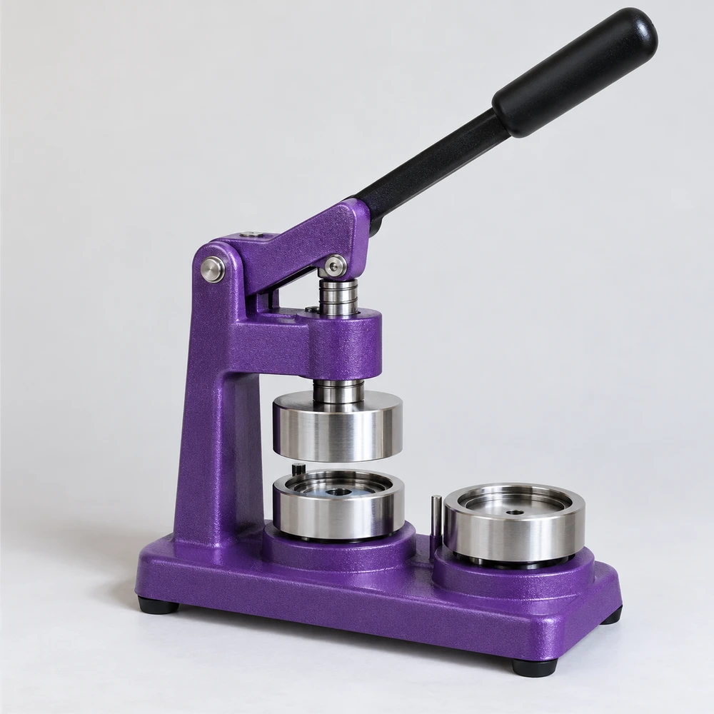 38 mm badge press